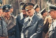 أدولف هتلر مع ضباط الجش الألماني