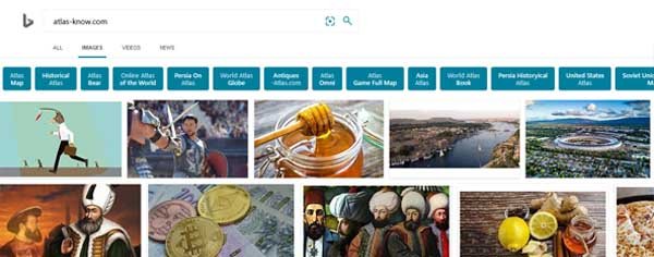 محرك Bing للبحث عن الصور