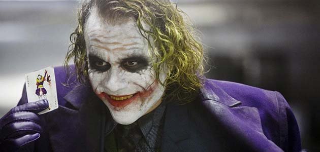 صورة جوكر في فيلم The Dark Knight