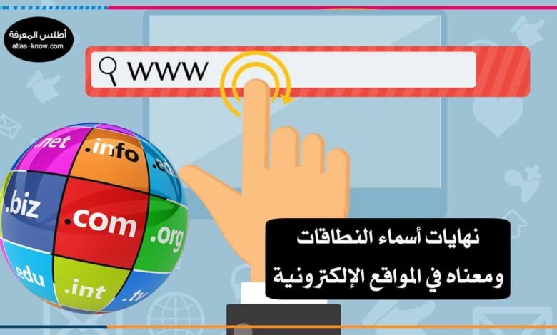 نهايات أسماء النطاقات