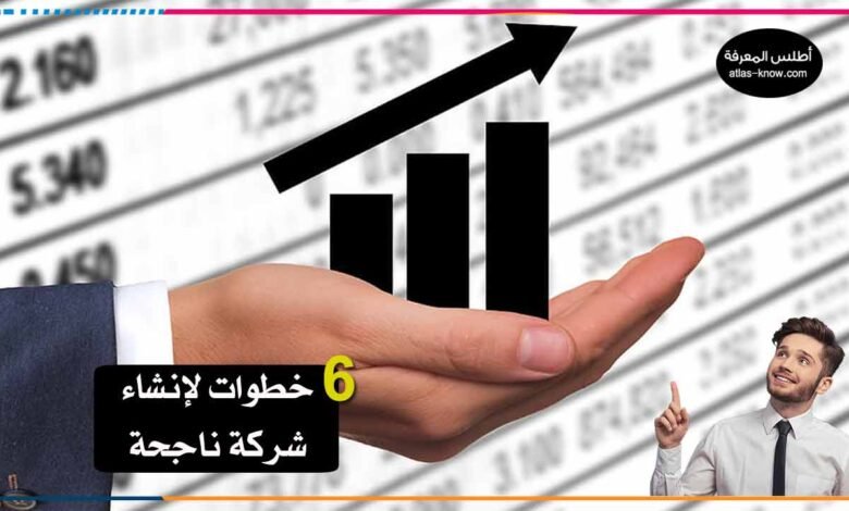 خطوات إنشاء شركة ناجحة