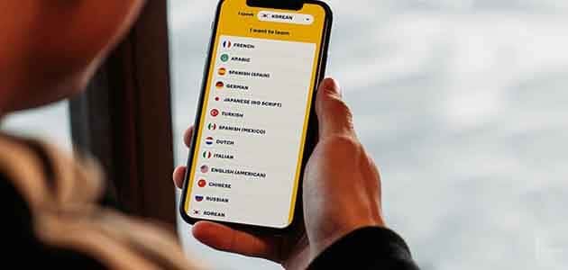 تطبيقات لتعلم لغات جديدة