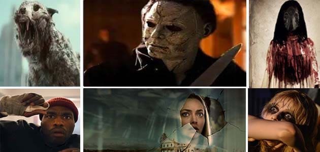 بوسترات مختلفة من أفلام رعب 2021
