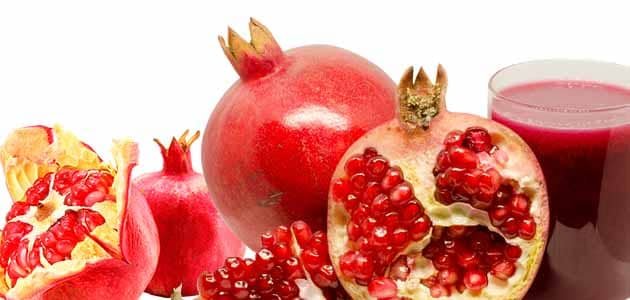فوائد الرمان وقشوره للصحة