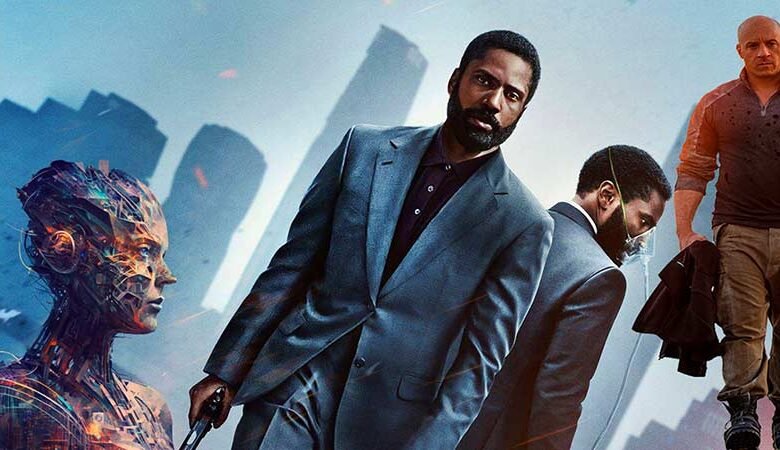 أفلام خيال علمي وتظهر صورة فيلم Tenet
