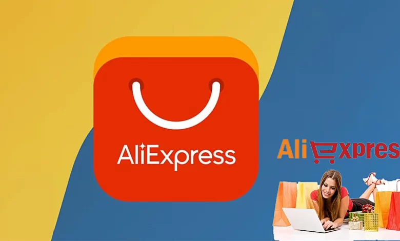 شعار موقع AliExpress الإلكتروني