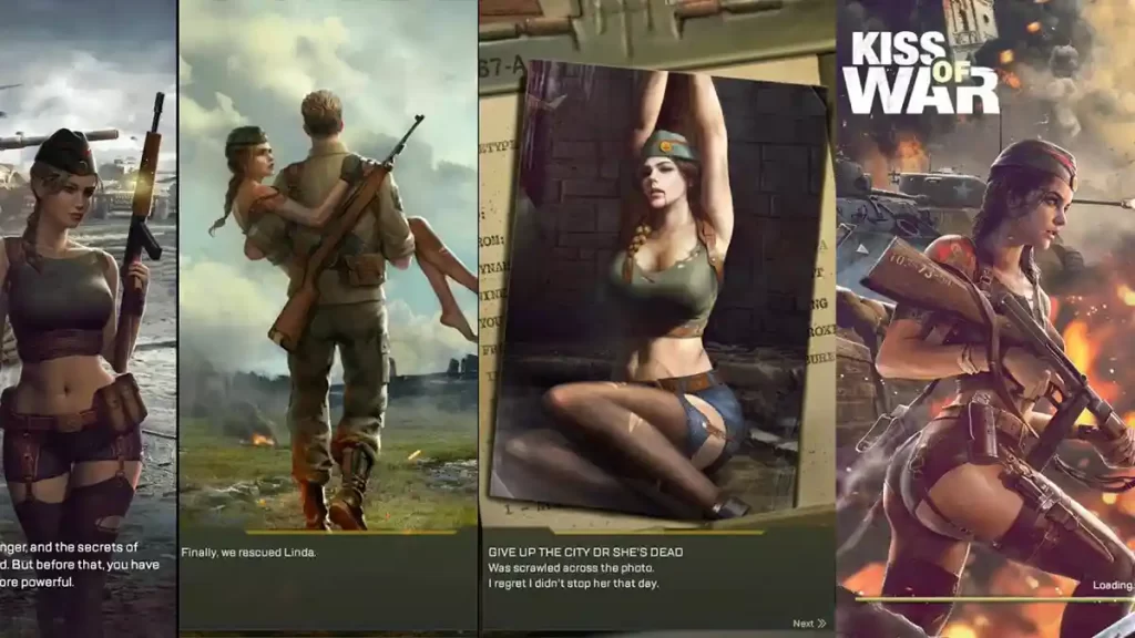 لعبة استراتيجية Kiss of War