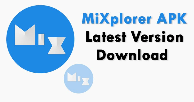 شعار تطبيق MiXPlorer وهو من تطبيقات أندرويد خارج متجر جوجل