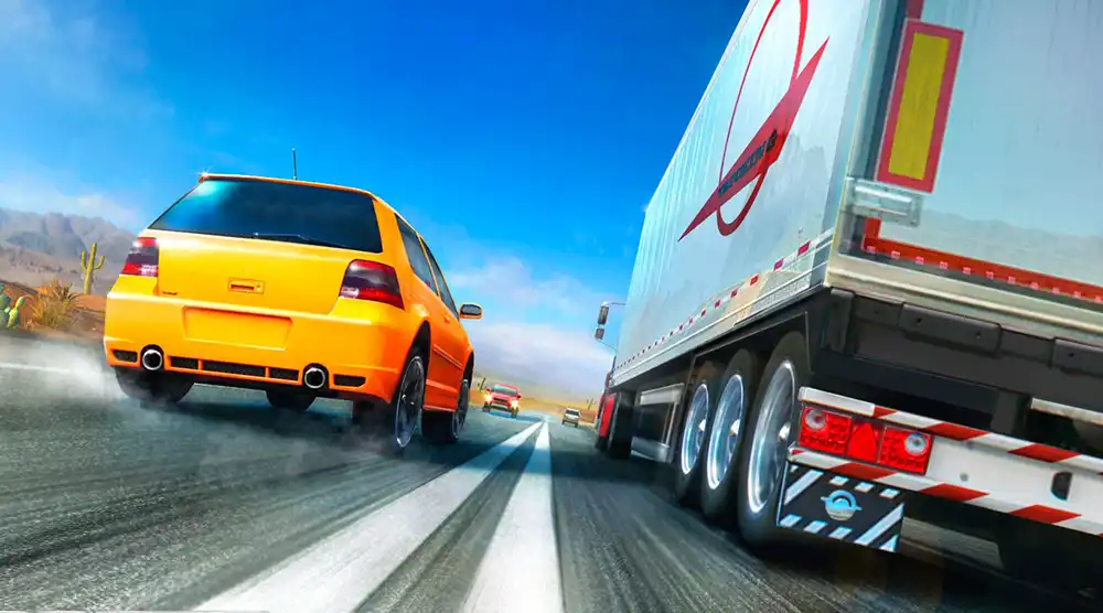 Traffic Racer لعبة سيارات اندرويد 2021