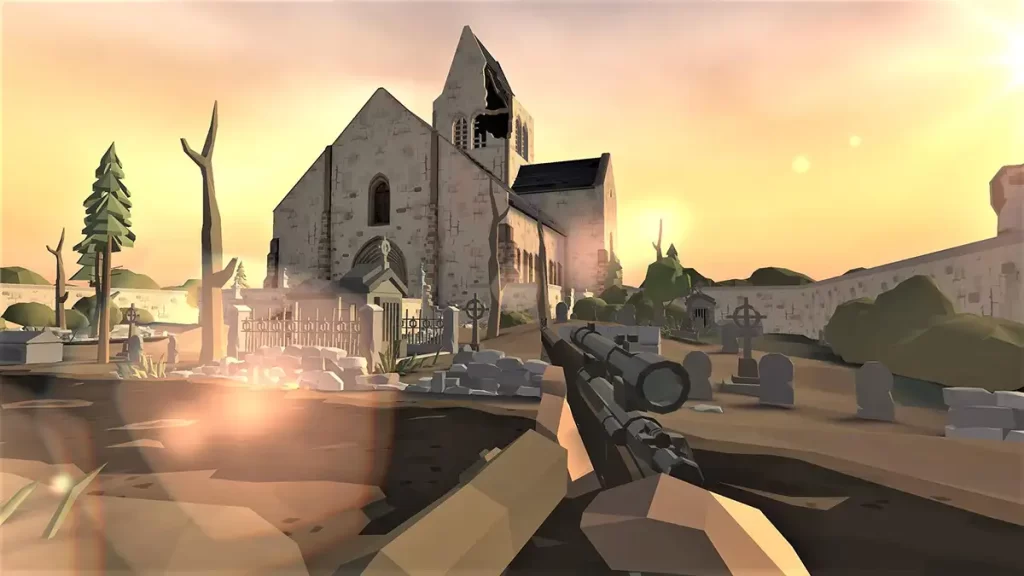 لعبة استراتيجية World War Polygon