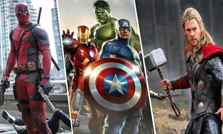 صور ولقطات من أفلام الأبطال الخارقين
