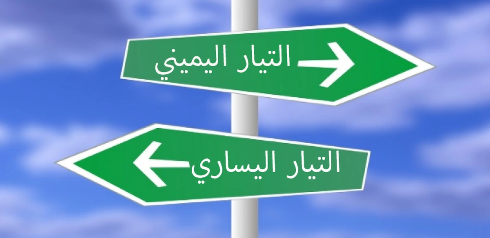 أسهم تعبر عن التيار اليميني والتيار اليساري