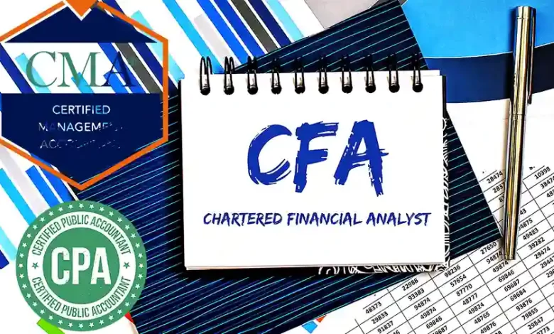 شهادات مهنية في المحاسبة CPA,CMA,CFA