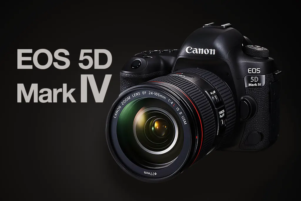 كاميرا Canon EOS 5D Mark IV لون أسود