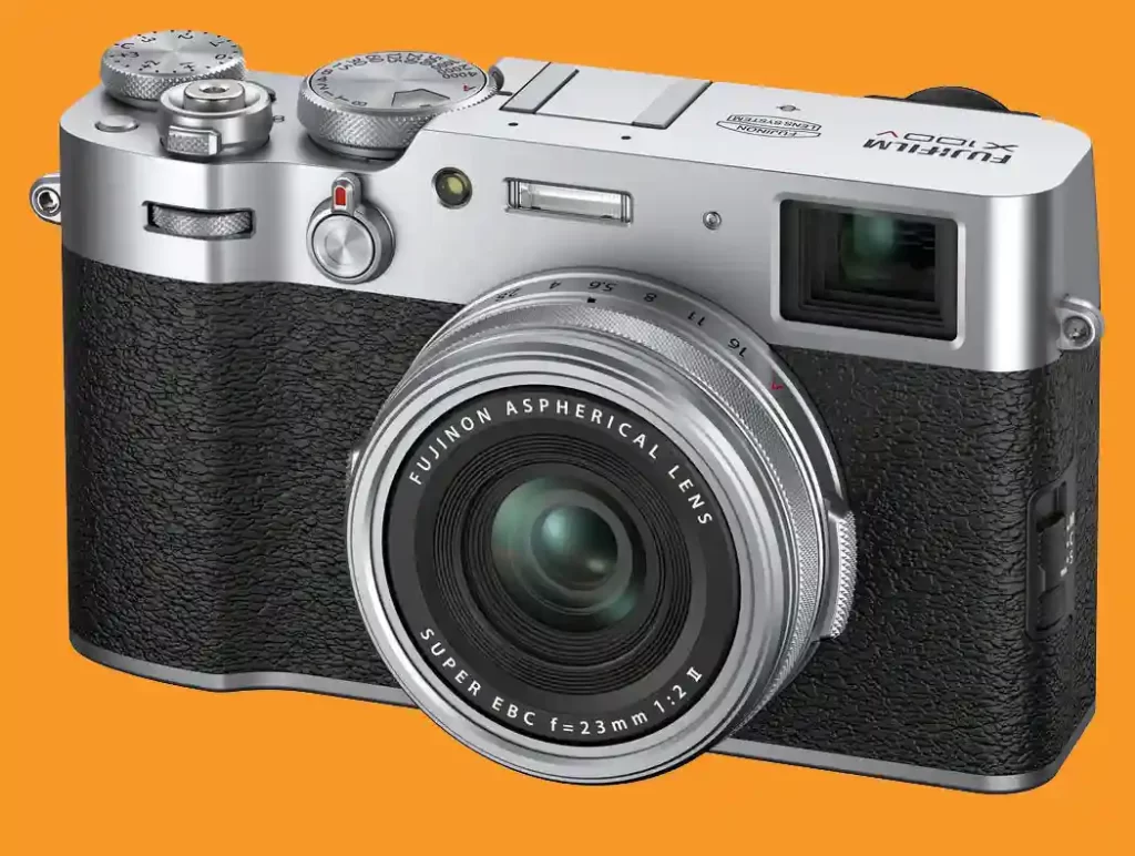 كاميرا تصوير فوتوغرافي Canon Fujifilm X100V لون أسود