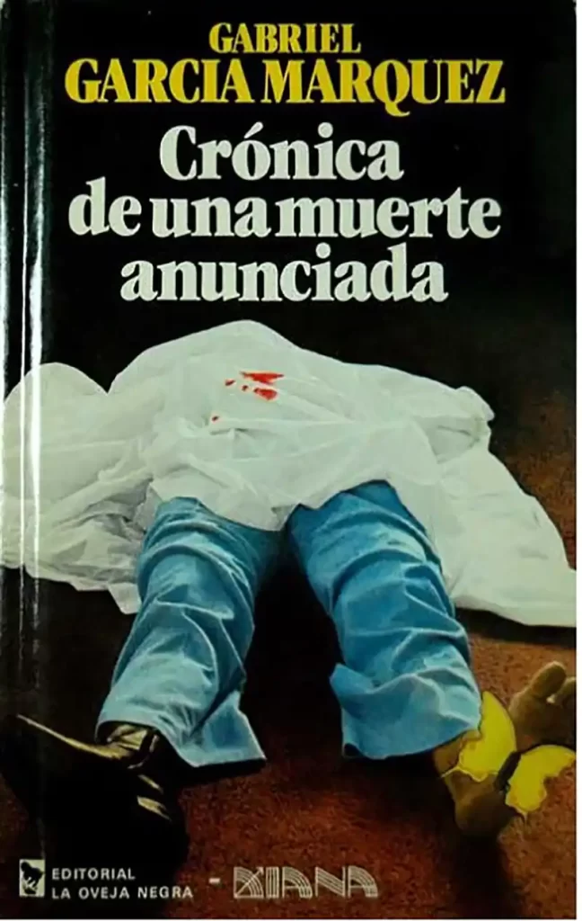 غلاف رواية Crónica de una muerte anunciada