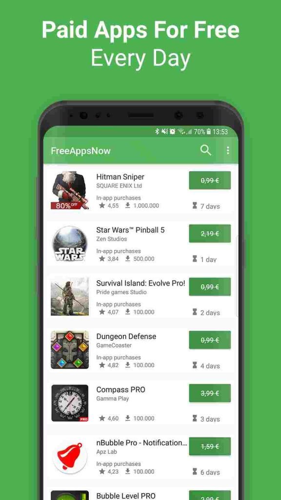 منصة FreeAppsNow لتحميل تطبيقات مدفوعة مجانا