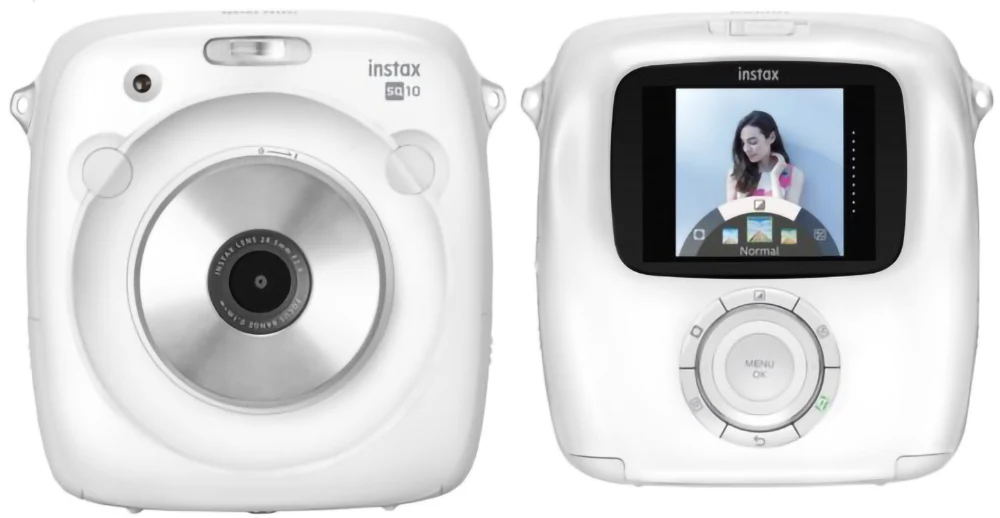 كاميرا فورية نوع Fujifilm Instax Square SQ10 لون أبيض