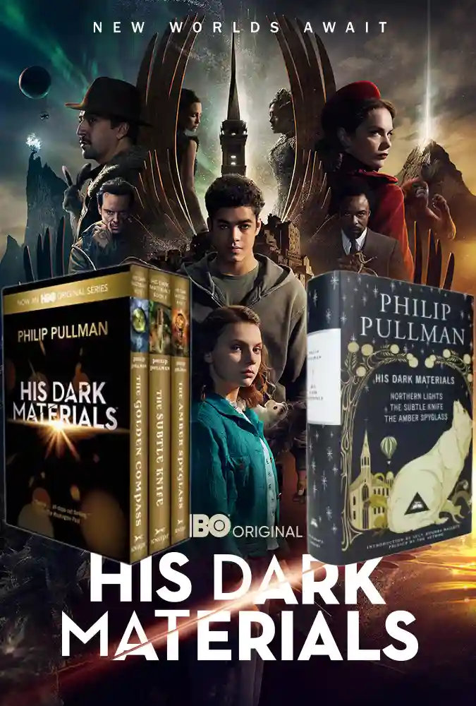 غلاف وفيلم رواية الفانتازيا His Dark Materials