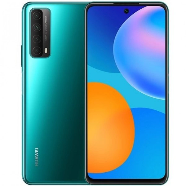 هاتف Huawei Y7a لون أخضر، من هواتف الفئة المتوسطة
