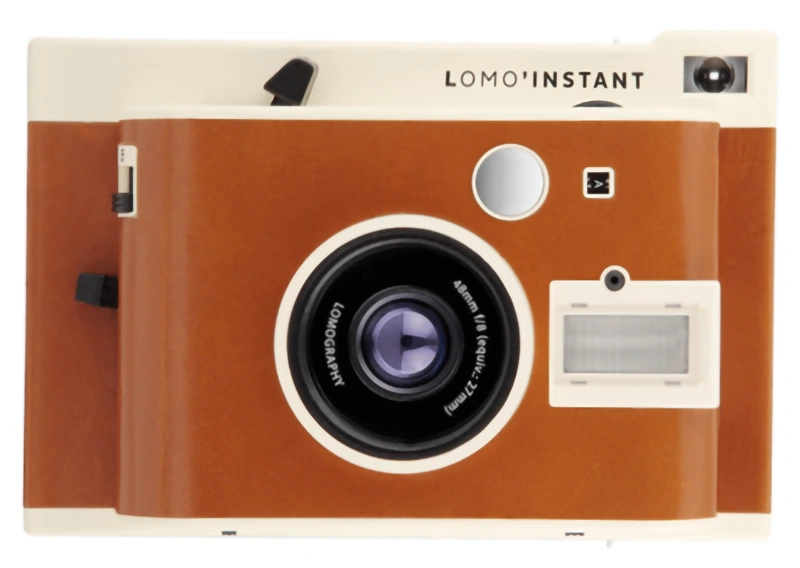 كاميرا Lomography Lomo’Instant لون أبيض وبني