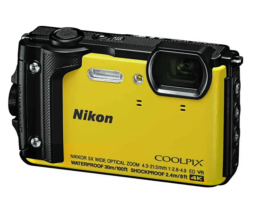 كاميرا نيكونNikon Coolpix W300 لون أصفر