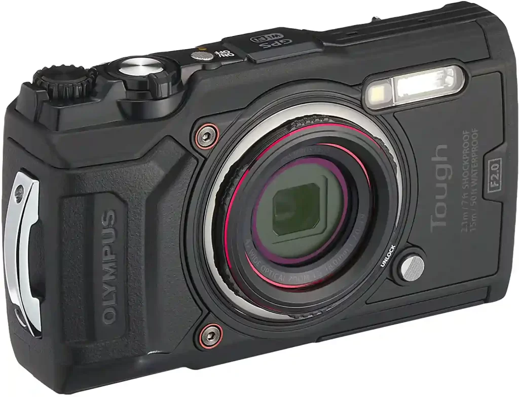 كاميرا Olympus Tough TG-6 لون أسود