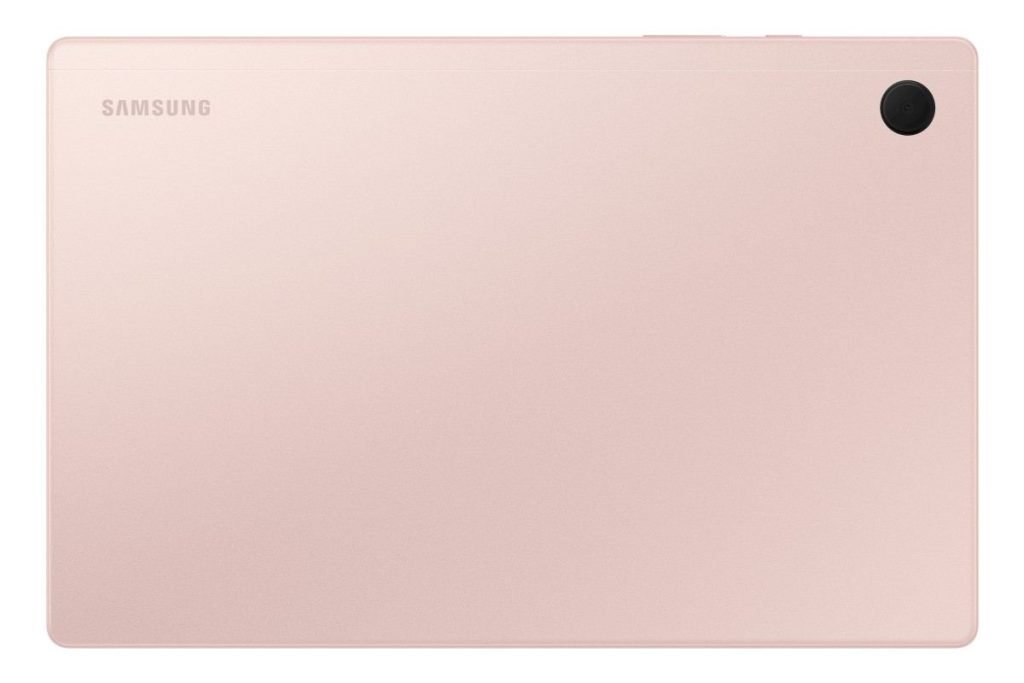 الجهاز اللوحي Samsung Galaxy Tab A8 لون pink يظهر من الخلف