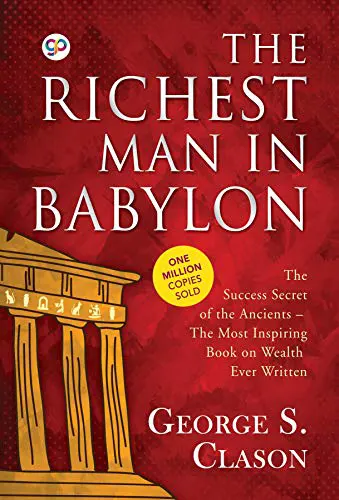 مغلف كتاب بناء الثروة The Richest Man in Babylon