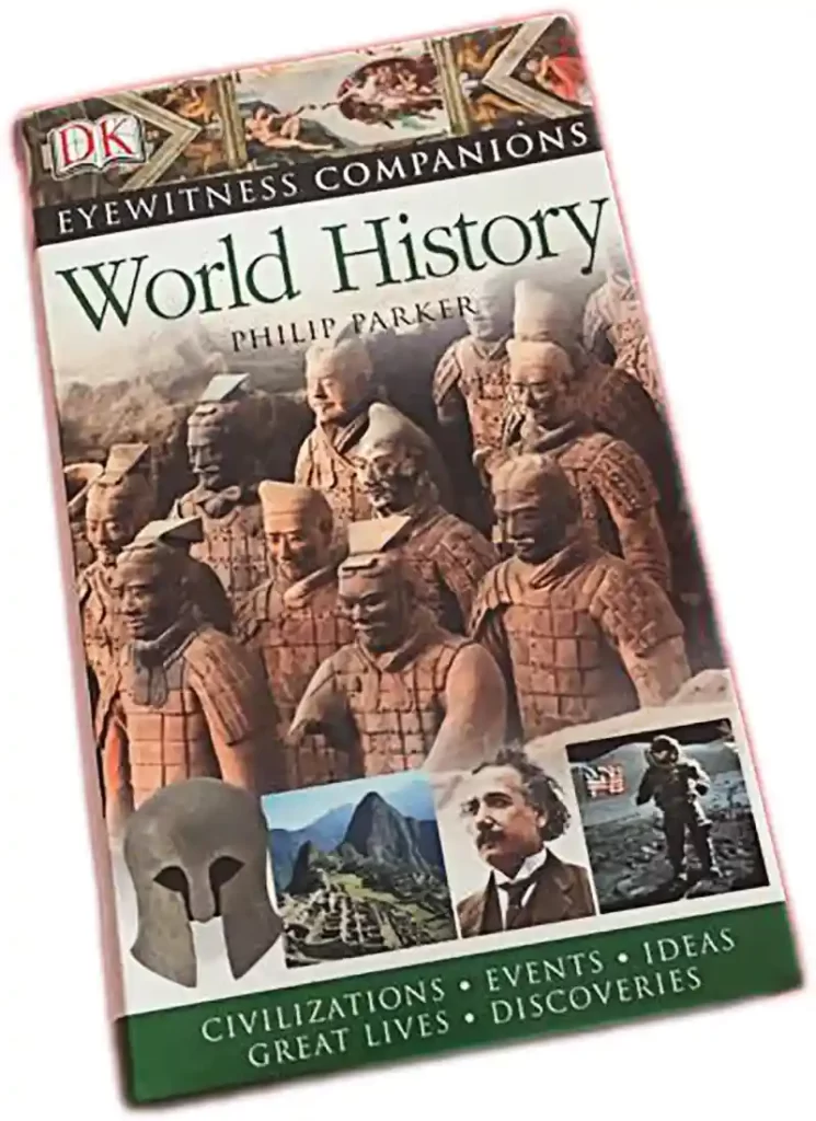 غلاف The World History Book للمؤلف فيليب باركر