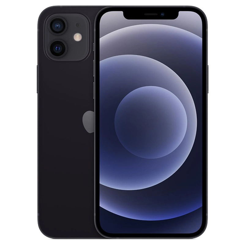 هاتف iPhone 12 mini لون أسود غير لامع