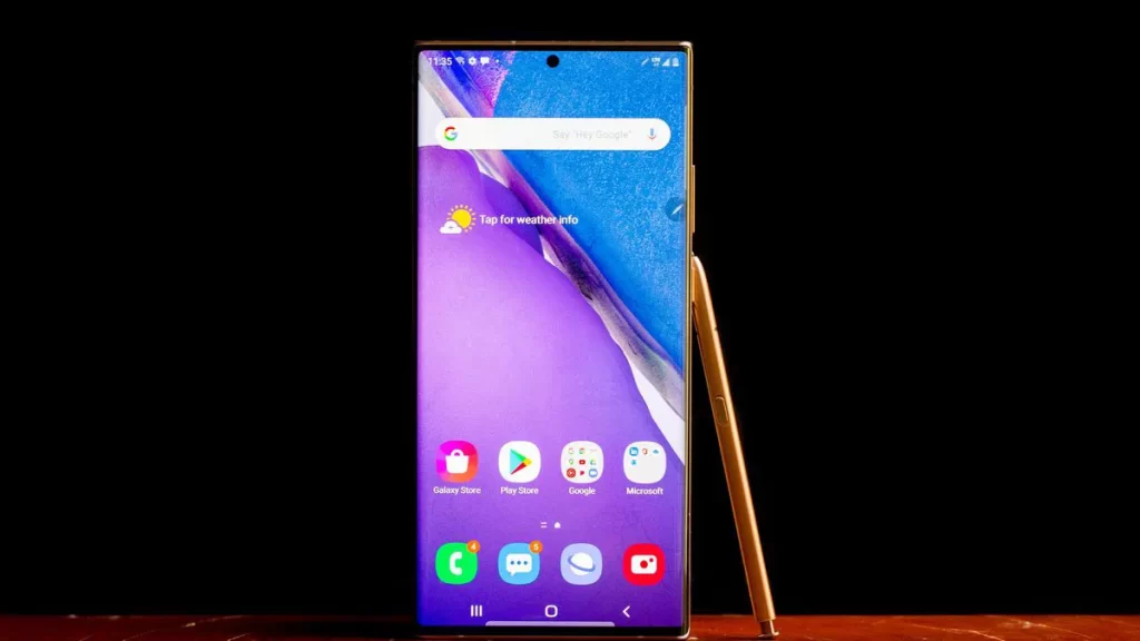 شاشة هاتف Samsung Galaxy Note 20 Ultra