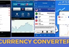 مجموعة تطبيقات لتحويل العملات مباشرة على الهواتف