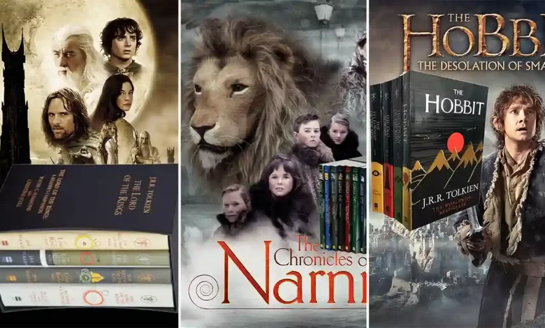 سلسلة روايات فانتازيا مع أعمال سينمائية تحولت إليها