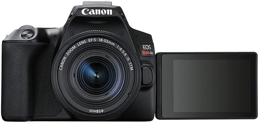 أحدث كاميرا كانون EOS REBEL SL3 لون أسود