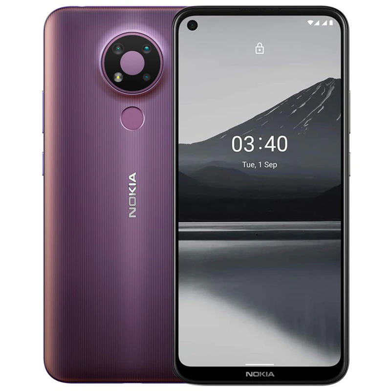 هاتف اقتصادي Nokia 3.4 لون بنفسجي