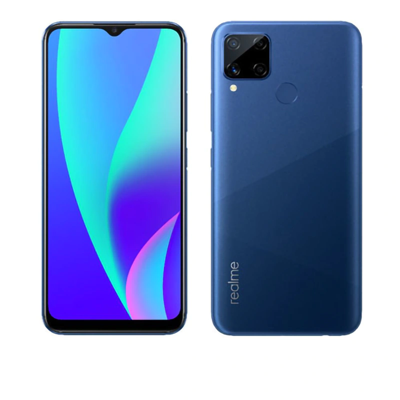 هاتف اقتصادي 2021، Realme C15 لون أزرق