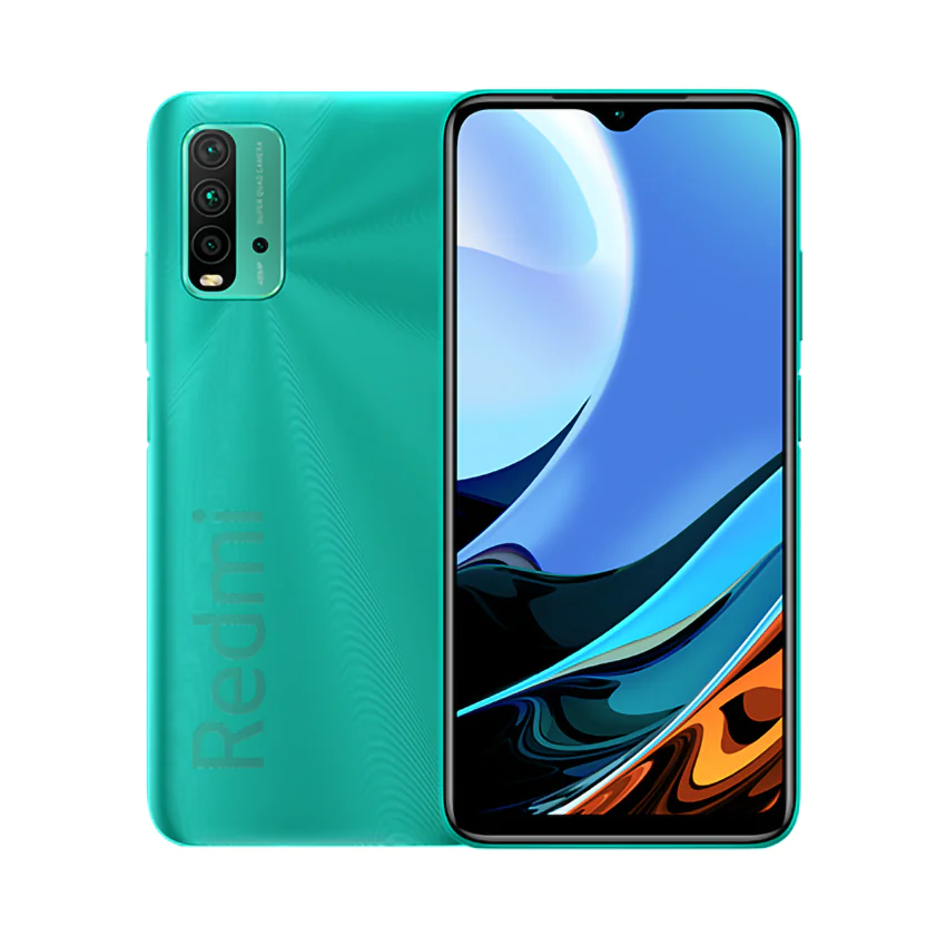 هاتف اقتصادي 2021 Xiaomi Redmi 9T لون أخضر