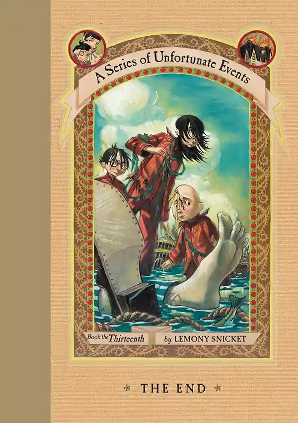 غلاف كتاب A series of unfortunate events لتعلم الإنجليزية