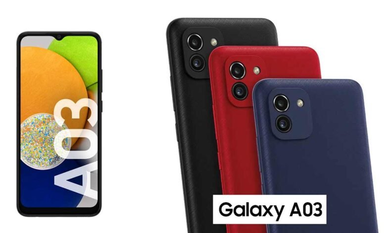 هاتف سامسونج Galaxy A03