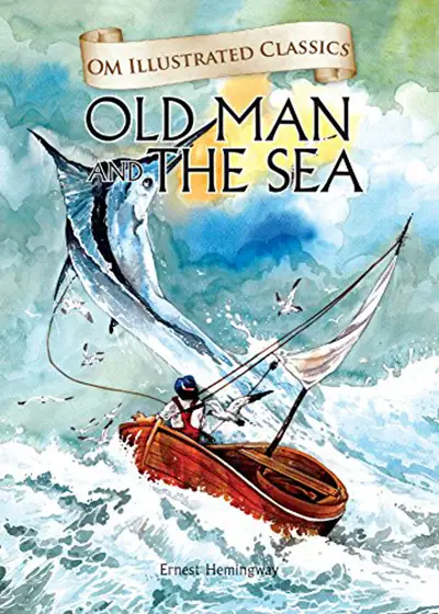غلاف رواية The Old Man And The Sea لتعلم الإنجليزية