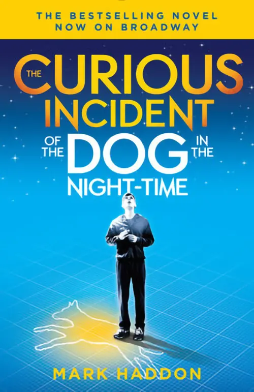 غلاف كتاب The curious incident of the dog in the night time لتعلم الإنجليزية