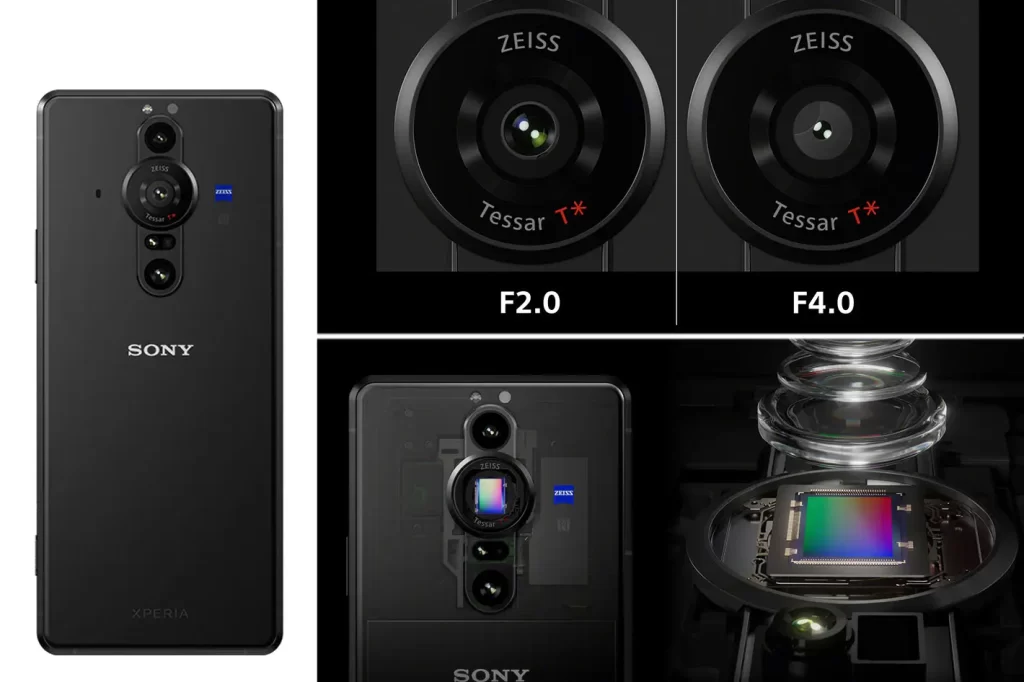 الكاميرا في هاتف XPERIA PRO-I