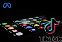 مجموعة من بين عدة تطبيقات خبيثة مثل Tik tok وميتا