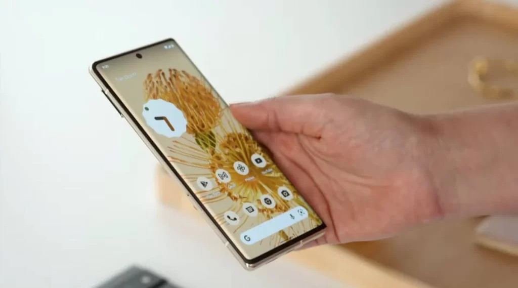 شاشة هاتف Google Pixel 6 Pro