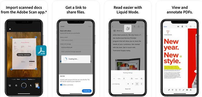 تطبيقات قراءة ملفات PDF للآيفون