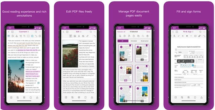 تطبيقات قراءة ملفات PDF للآيفون
