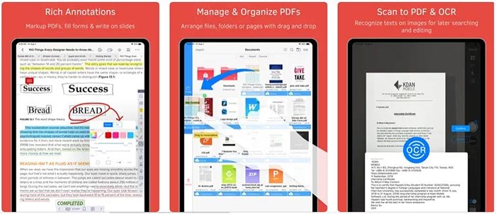 تطبيقات قراءة ملفات PDF للآيفون