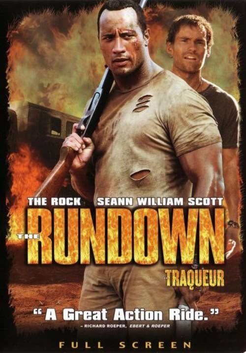 بوستر فيلم The Rundown وهو من أوائل أفلام ذا روك