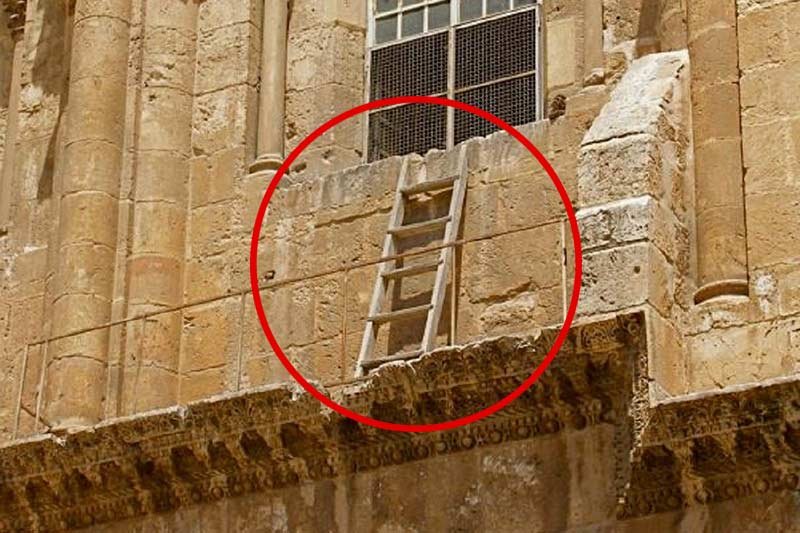 قصة السلم المحرم في القدس